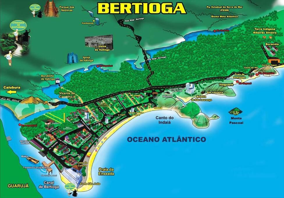 Magnifica Casa Praia Bertioga Guaratuba Sun House Luaran gambar