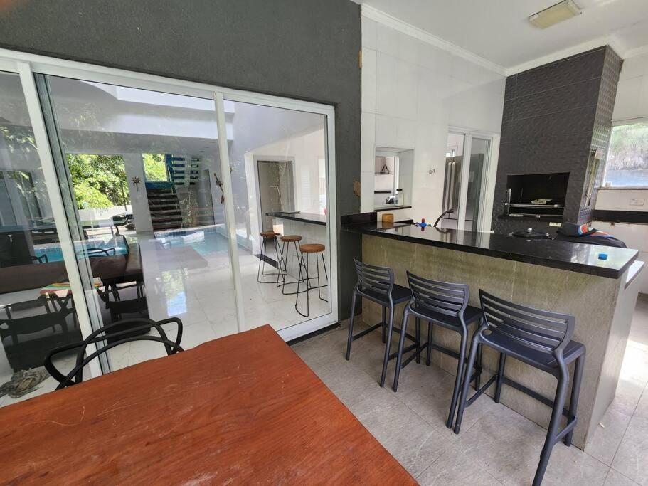 Magnifica Casa Praia Bertioga Guaratuba Sun House Luaran gambar