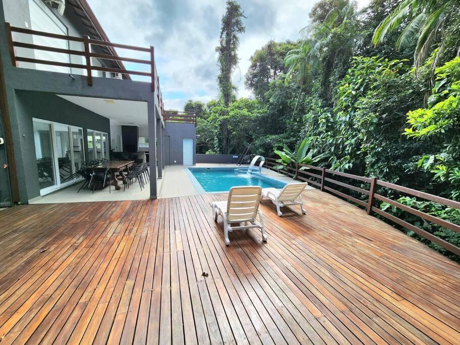 Magnifica Casa Praia Bertioga Guaratuba Sun House Luaran gambar
